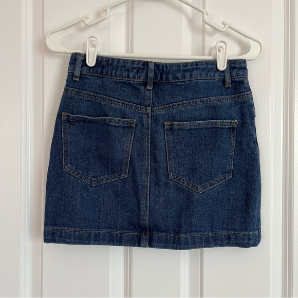 Forever 21 Denim Mini Skirt - Picture 2 of 3